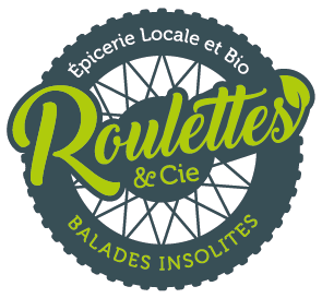 logo Roulettes et compagnie, représentant une roue de vélo